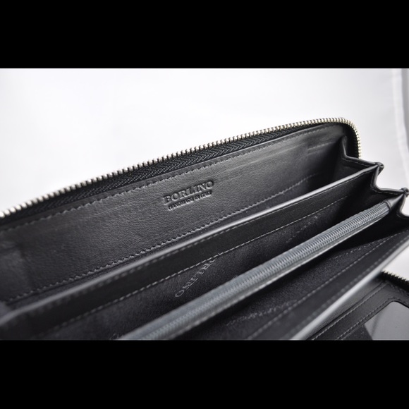 Borlino Ostrich Wristlet Wallet - Picture 3 of 8